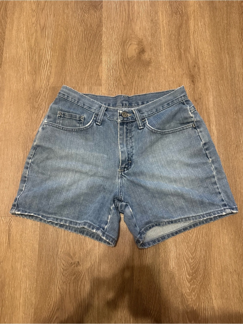 Classic Vintage Riders Light Blue Denim Women's Shorts